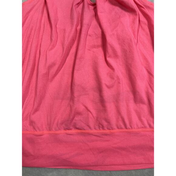 Lululemon 8 No Limits Tank Top Built In Bra Flowy Bright Fuchsia Hot Pink Fairy - Picture 9 of 9